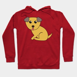 Cute Yellow Dog Hoodie